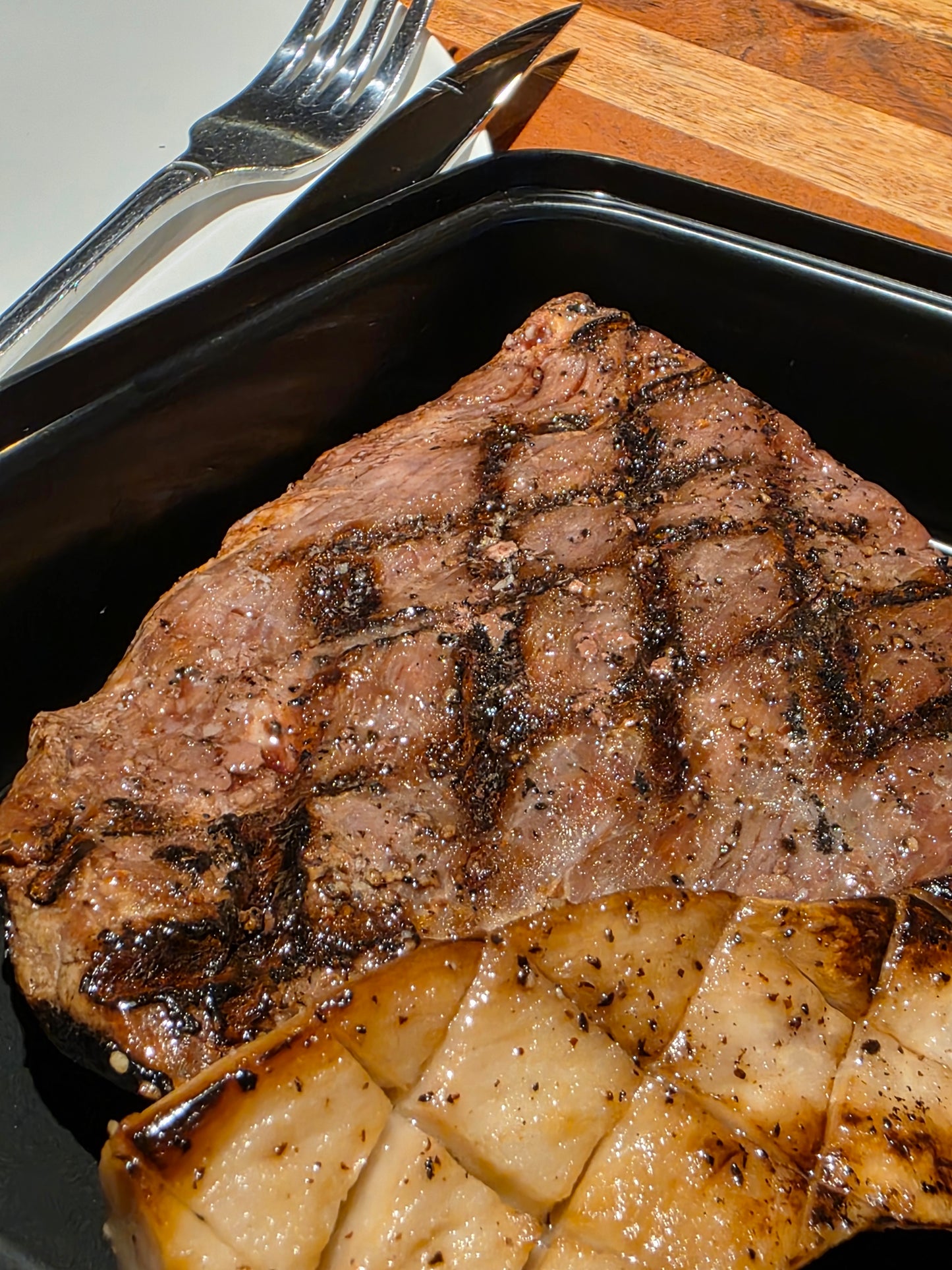 Add-On Cordyceps-Crusted Flank Steak