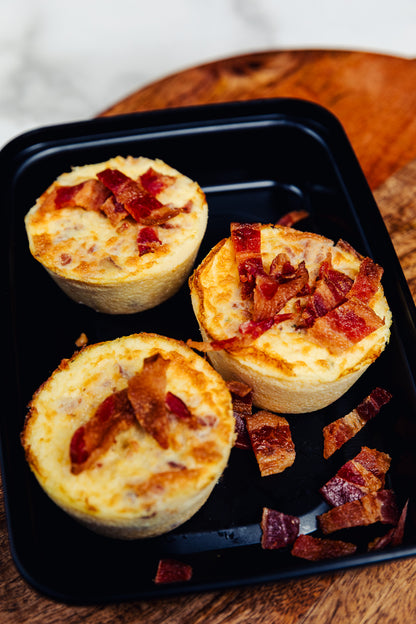 Egg, Bacon & Potato Bites