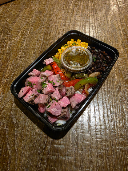 Flank Steak Burrito Bowl