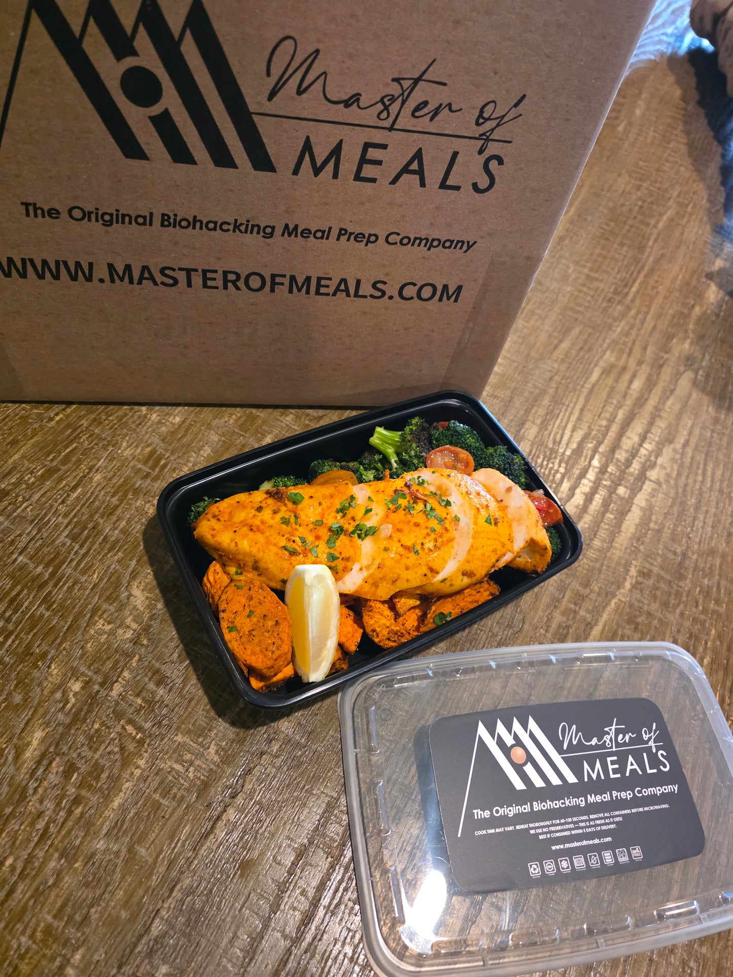 Lemon-Oregano Chicken, Sweet Potato & Broccoli