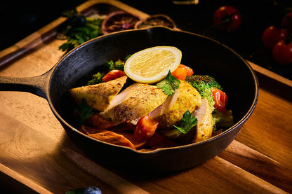 Lemon-Oregano Chicken, Sweet Potato & Broccoli