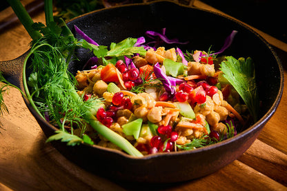 Vegan Chickpea Crunch Salad