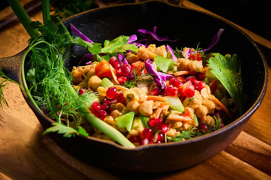 Vegan Chickpea Crunch Salad