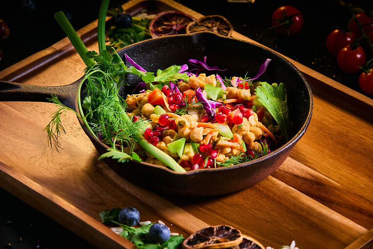 Vegan Chickpea Crunch Salad