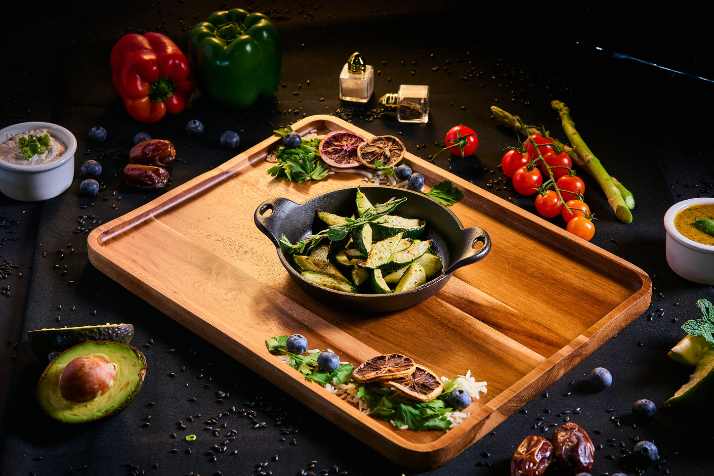 Side Of Roasted Zucchini