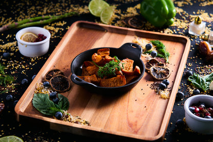 Side Of Maple Roasted Sweet Potatoes