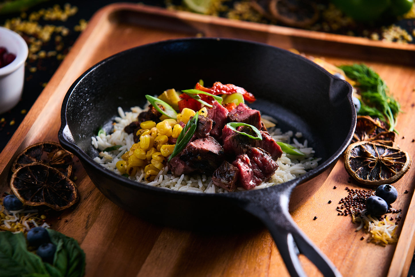 Flank Steak Burrito Bowl