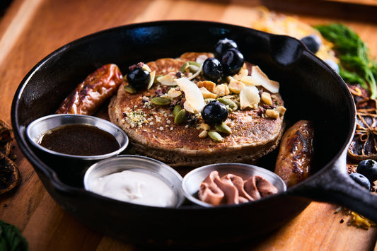 Blueberry Pancakes w/Collagen Sun Butter