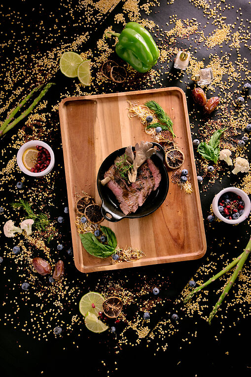 Add-On Cordyceps-Crusted Flank Steak