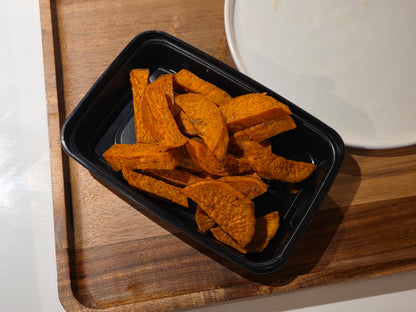 Side Of Maple Roasted Sweet Potatoes