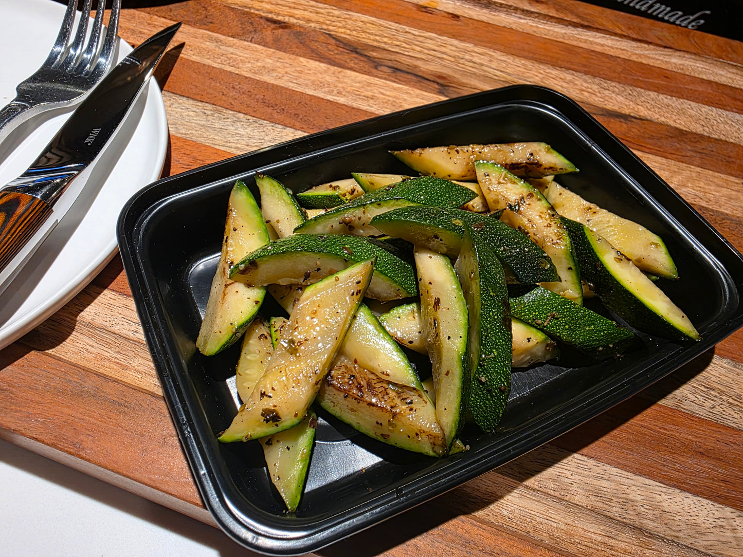 Side Of Roasted Zucchini